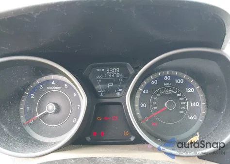 2013 Hyundai Elantra Gls from USA, damaged, VIN KMHDH4AE9DU560170